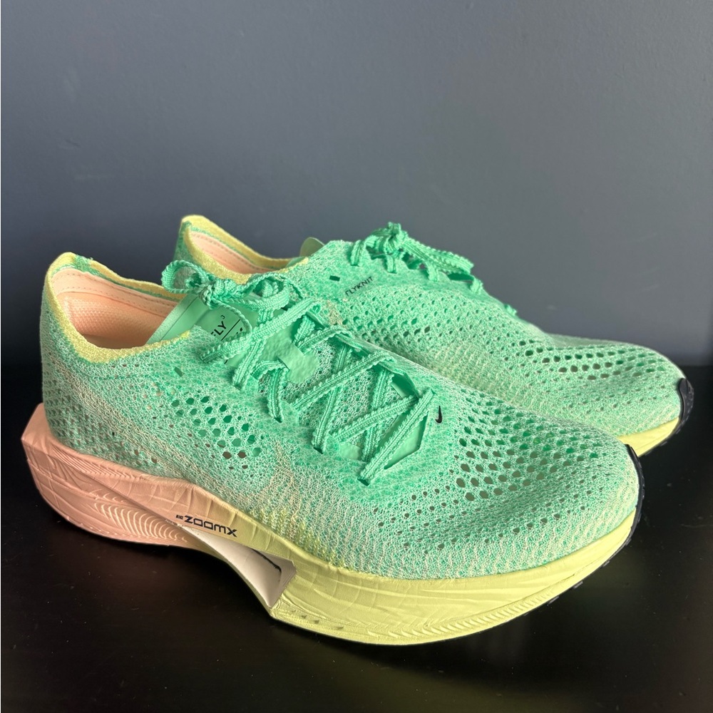 Nike Wmns ZoomX VaporFly Next% 3 'Mint Foam Sunset Tint' HQ3505 379 Size 7.5 New